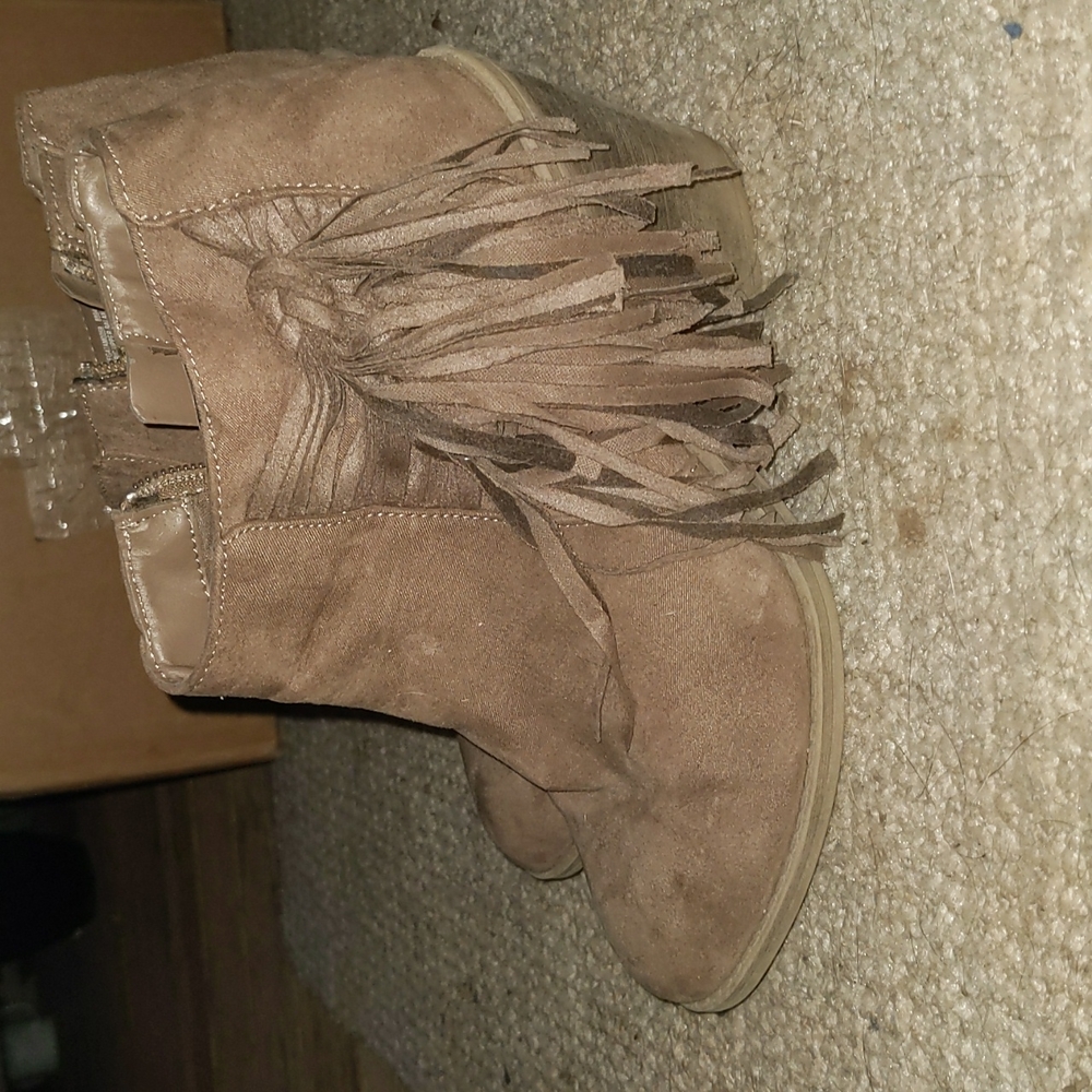 Suede Ankle Boots